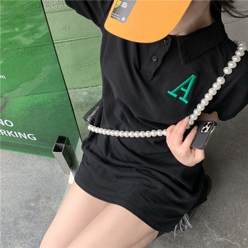 Áo Thun Tay Phồng Ngắn Dáng Rộng Thời Trang Mùa Hè Phong Cách Pháp Cho Nữ