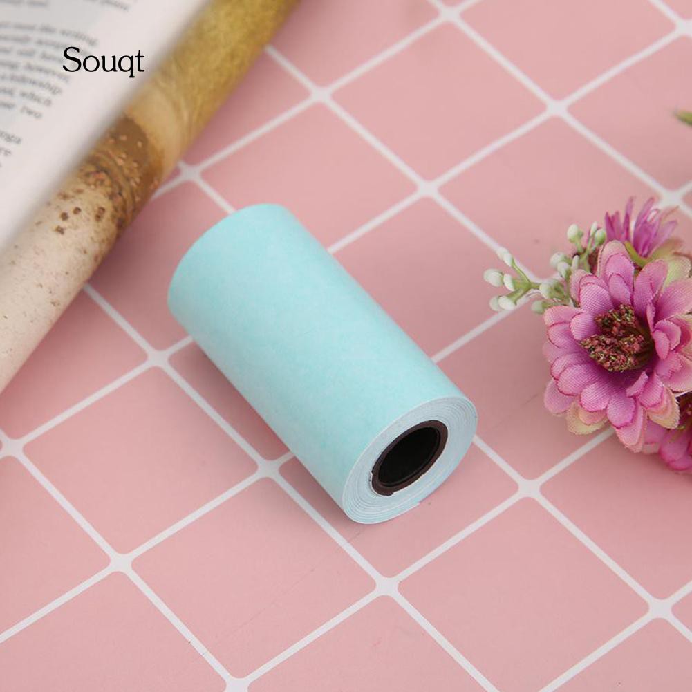 Cuộn Giấy In Ảnh Tự Dính 57x30mm