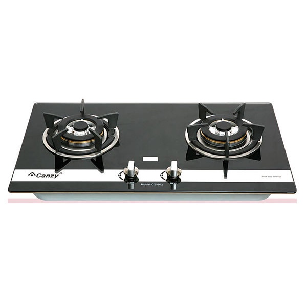 Bếp gas âm Canzy CZ 862 Cảm ứng ngắt Gas tự động, Đánh lửa IC  Bảo Hành Chính Hãng 36 Tháng