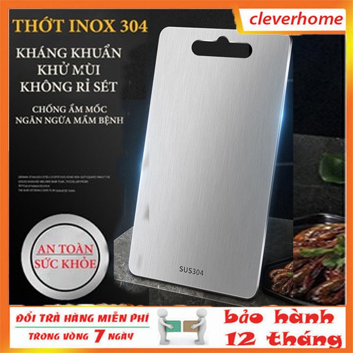 ✖❀▲Thớt Inox 304 Kháng Khuẩn Cừờng Lực-Vệ Sinh Dễ Dàng- Rã Đông Nhanh-Chống Ẩm Mốc-Không Xước Dăm-Không Mùn Gỗ