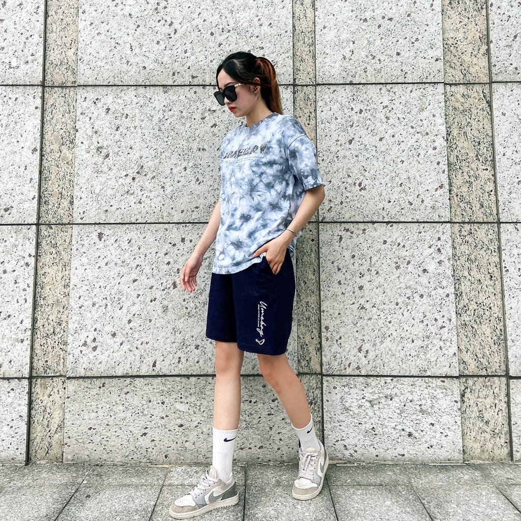 Áo thun tay lỡ wash in, tshirt unisex nam nữ 100% Cotton, phông form rộng Umebay UTM10