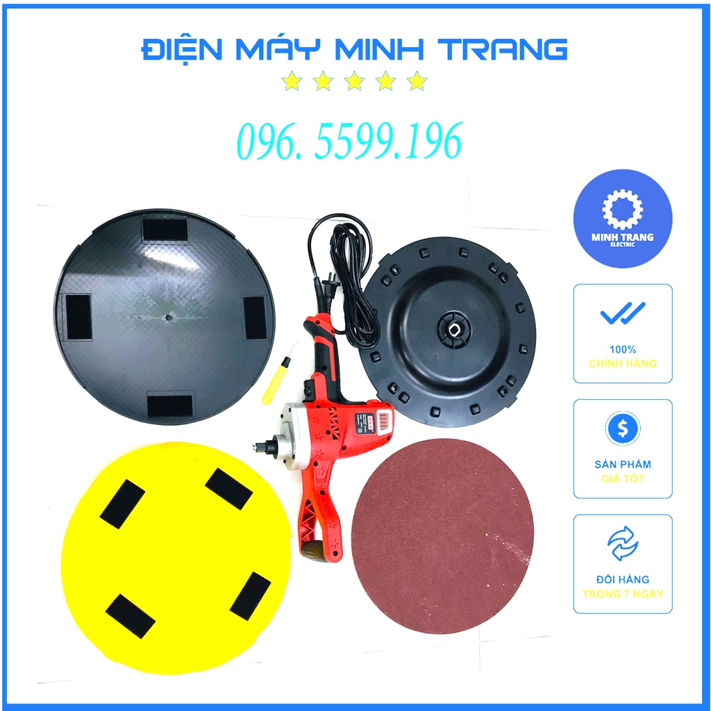 Máy Chà Tường,Máy Xoa Tường, Xoa Vữa Trát Tường BSA-MT 850W - Xoa Thô, Đánh Bóng Mặt Tường Trát .