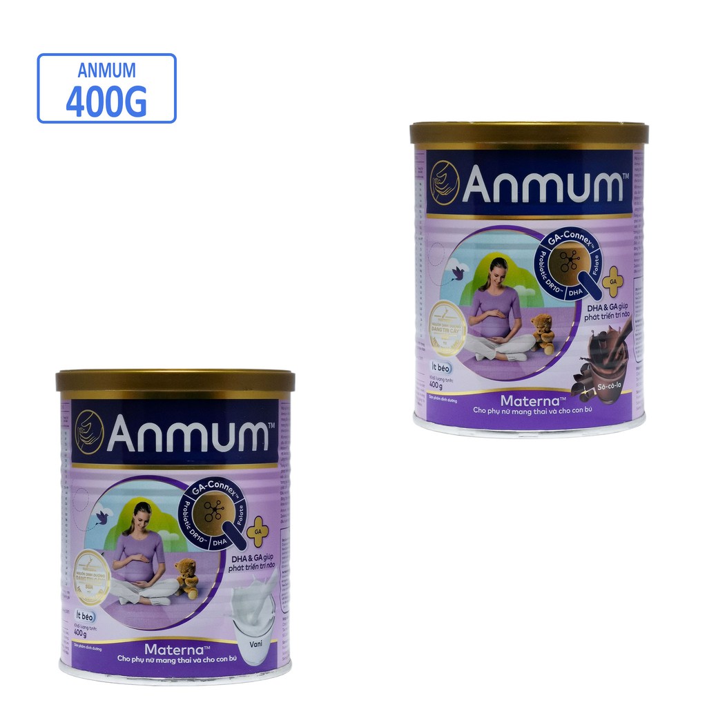 SỮA BỘT ANMUM MATERNA VANI/SOCOLA 400G
