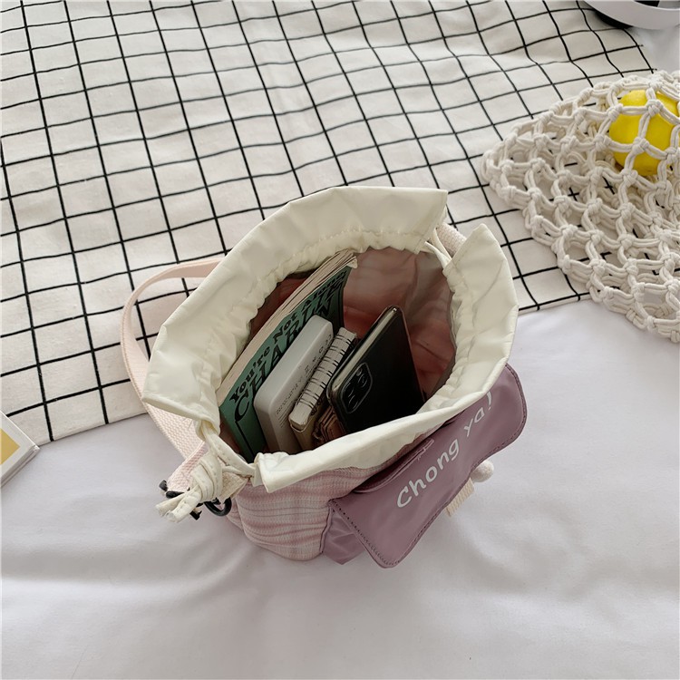 Túi đeo chéo tai thỏ phối màu Chongya | BigBuy360 - bigbuy360.vn