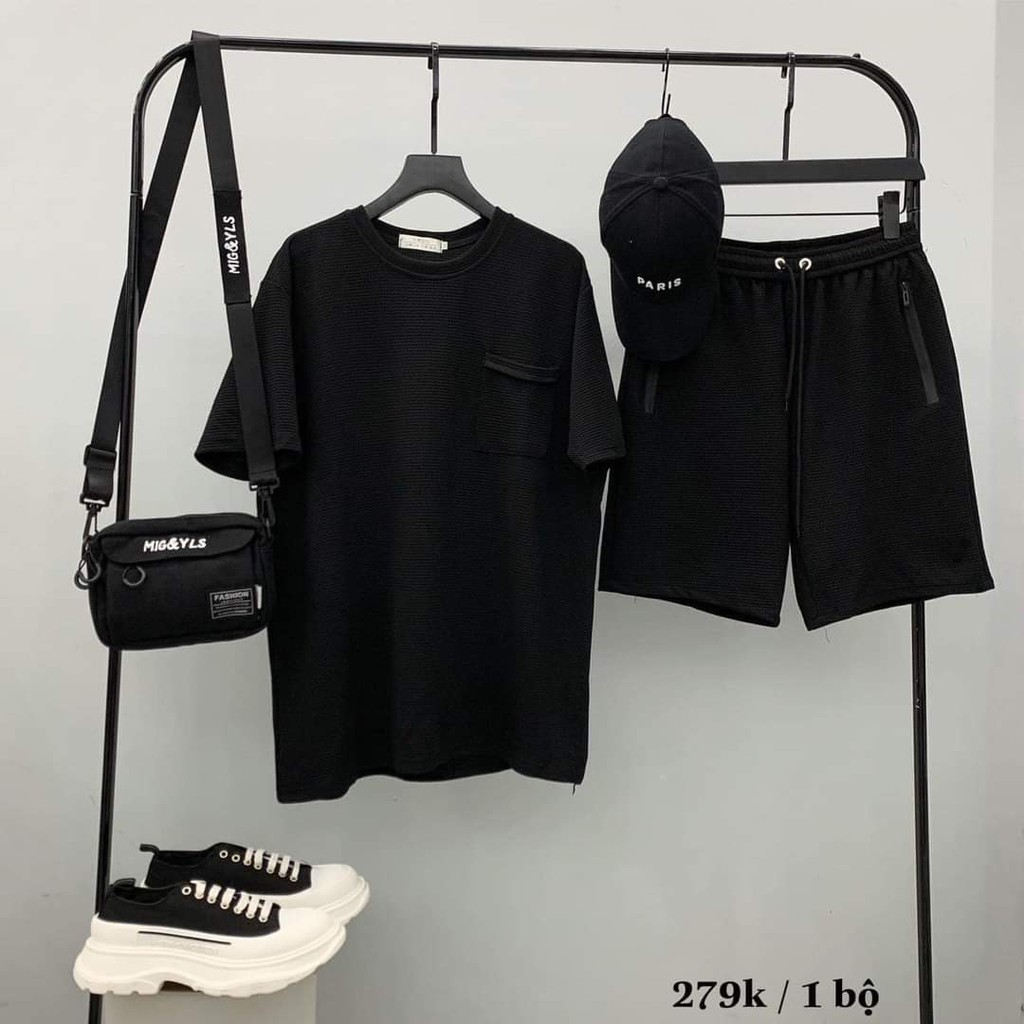 Bộ đồ nam mùa hè quần short áo ngắn tay co dãn thoáng mát -94 Host | BigBuy360 - bigbuy360.vn