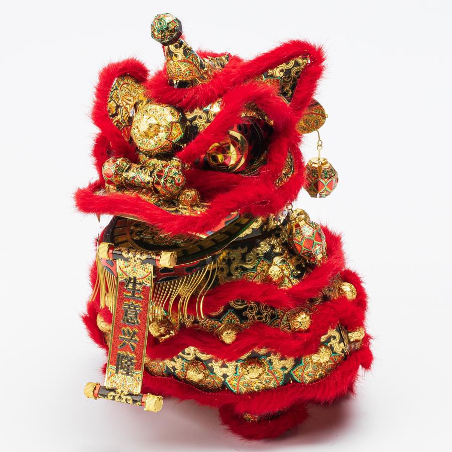 Đồ Chơi Lắp Ráp Mô Hình 3D Bằng Kim Loại Piececool Con Lân Phát Tài