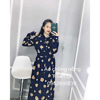 Áo chống nắng nữ dài toàn thân vải Lanh siêu mát