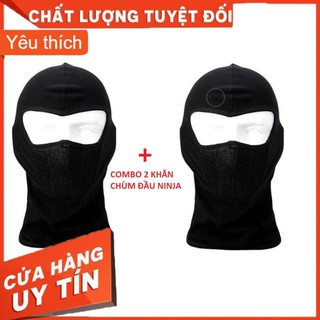 Combo 2 khăn chùm đầu ninja