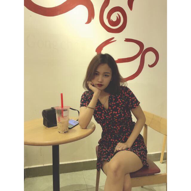 Váy cherry chất mát | BigBuy360 - bigbuy360.vn