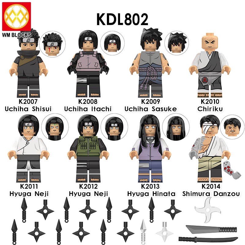 Mô Hình Đồ Chơi Lắp Ráp Lego Nhân Vật Phim Hoạt Hình Naruro Kdl802