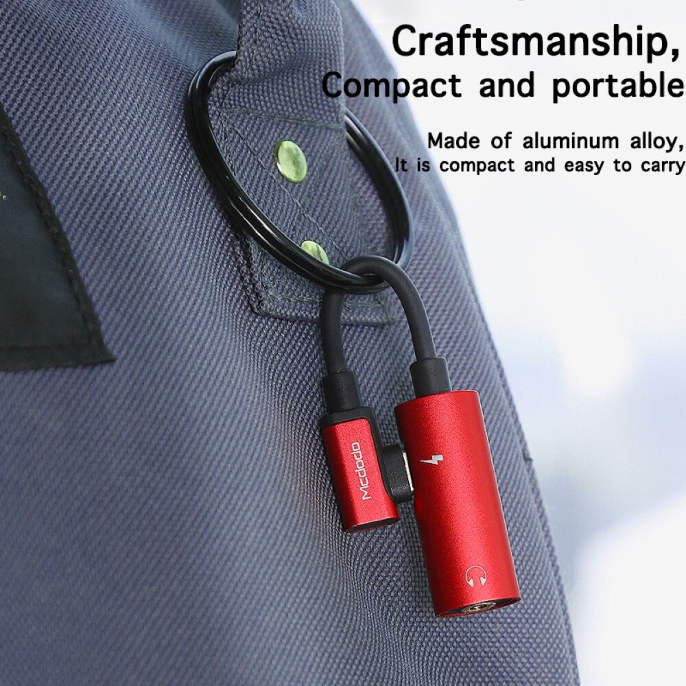 Cáp kết nối âm thanh 2 trong 1 USB Type-C chất lượng cao