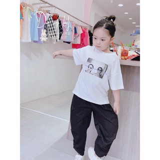 Quần đen bóng style korea
