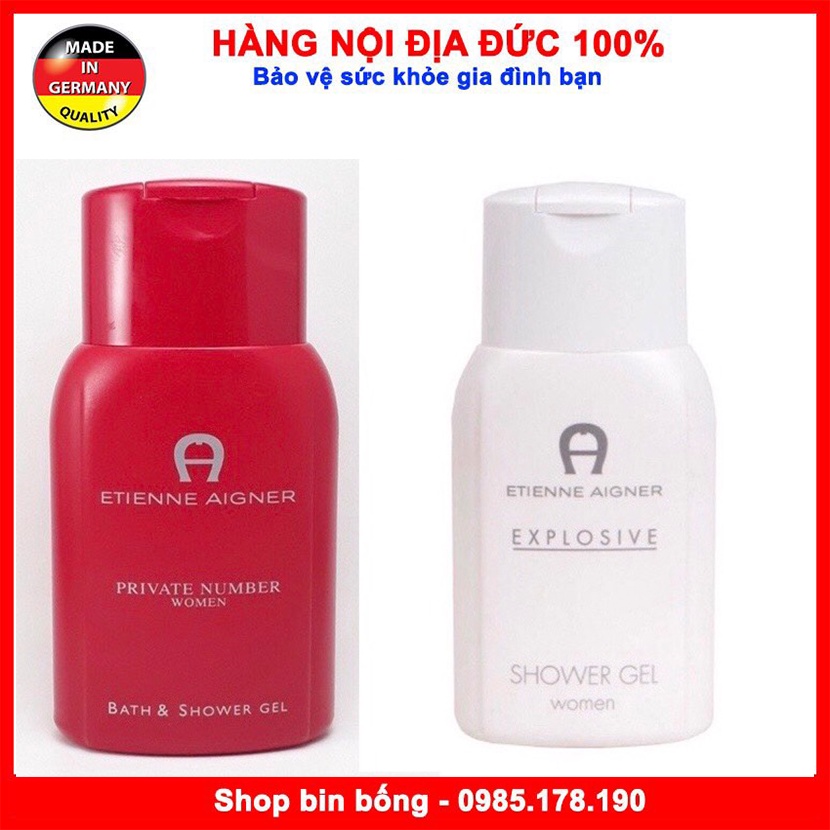 Sữa tắm A đỏ Etien Aigner Hương nước hoa 250ml