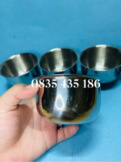 Chén inox y tế