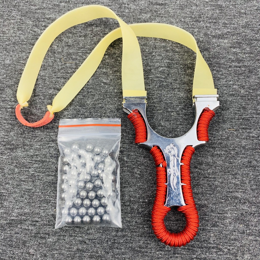 Ná Cao Su Long Phượng Dây Gài Cán Thép Cao Cấp Chắc Chắn - Tặng Kèm Dây Thun , Bi