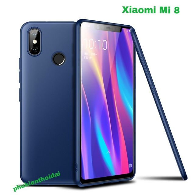 Xiaomi Mi 8 ốp lưng dẻo TPU siêu mỏng bảo vệ camera