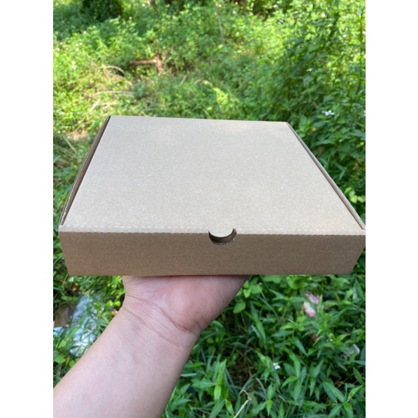 Hộp pizza 2 mặt nâu size 16,18,20,22,24