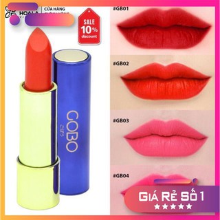 Son không chì Cocayhoala Gobo full size 4.5g màu đỏ cam