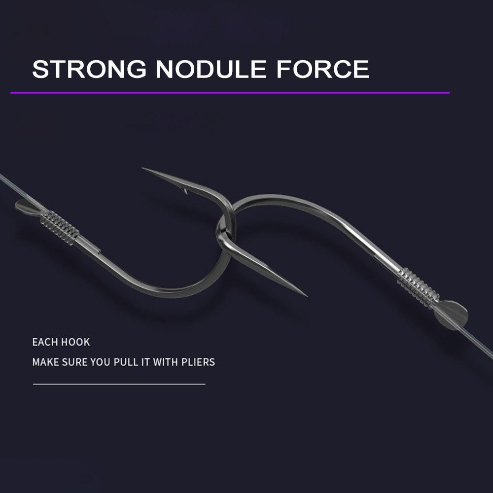 Mồi Câu Cá Chuyên Dụng 0.3 / 0.5 / / 0.8 / 1 / 2 / 3# Móc Câu Cá Đôi Chuyên Dụng Chất Lượng Cao