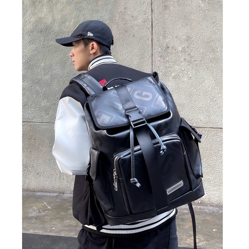 Balo Da Cao Cấp In SAIGON SWAGGER® Eclipse Leather Backpack