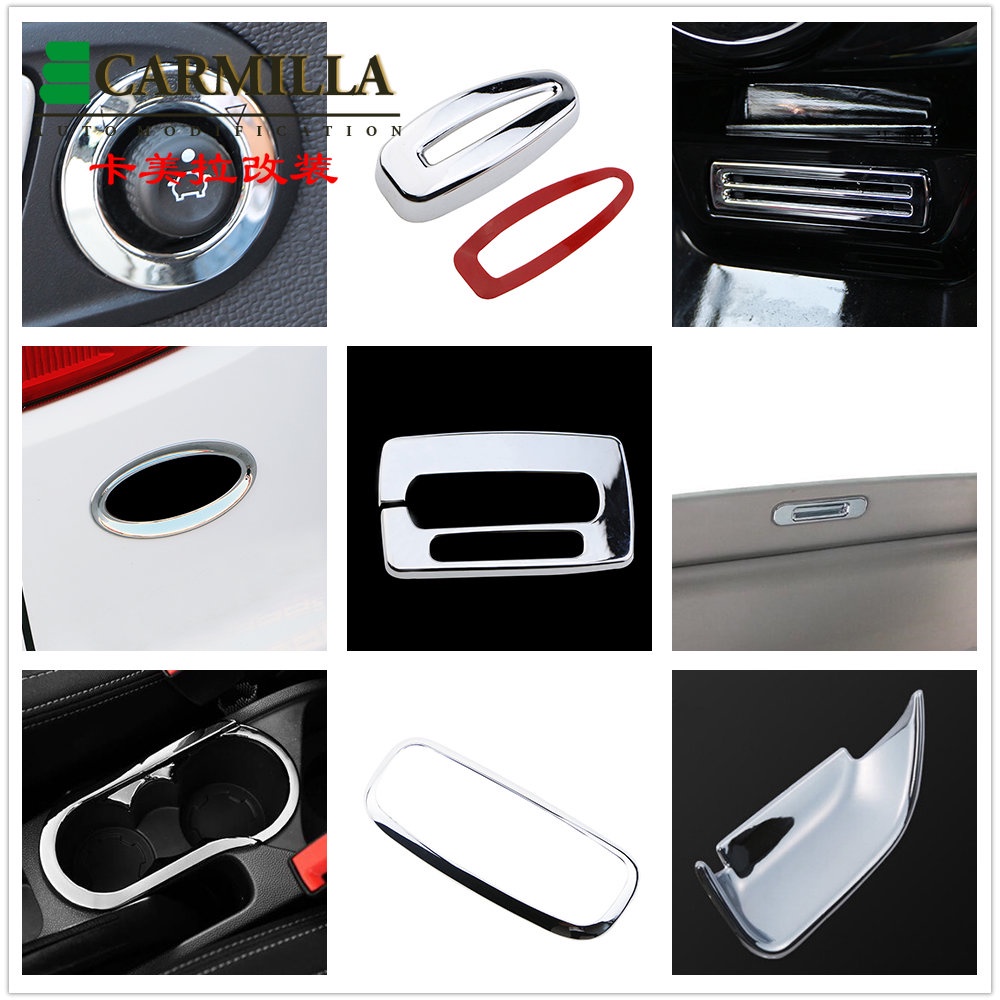 Miếng Dán Trang Trí Ngoại Thất Xe Hơi Ford Ecosport 2013-2017 2018-2021 + Acc. Điều Chỉnh Chuyên Nghiệp