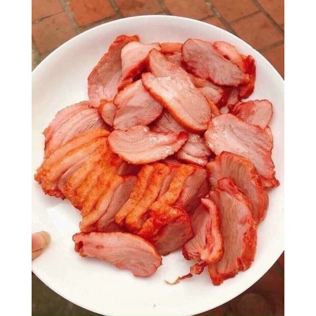 Lườn ngỗng hun khói. 1 miếng