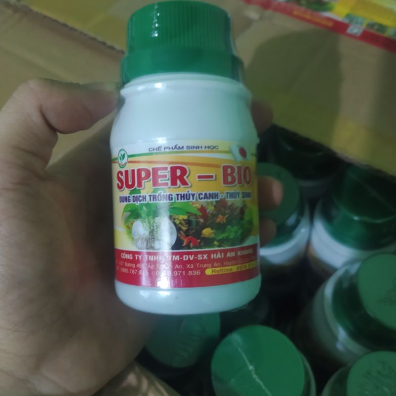 DUNG DỊCH TRỒNG THỦY CANH, THỦY SINH  - BIO GOLD