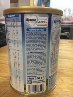 Sữa Humana số 2 350g