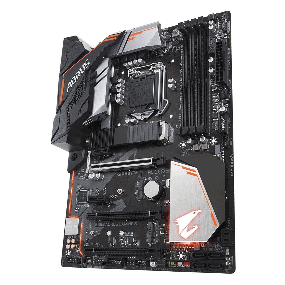 [FREESHIP 99K]_Mainboard GIGABYTE B360 AORUS GAMING 3 Socket 1151