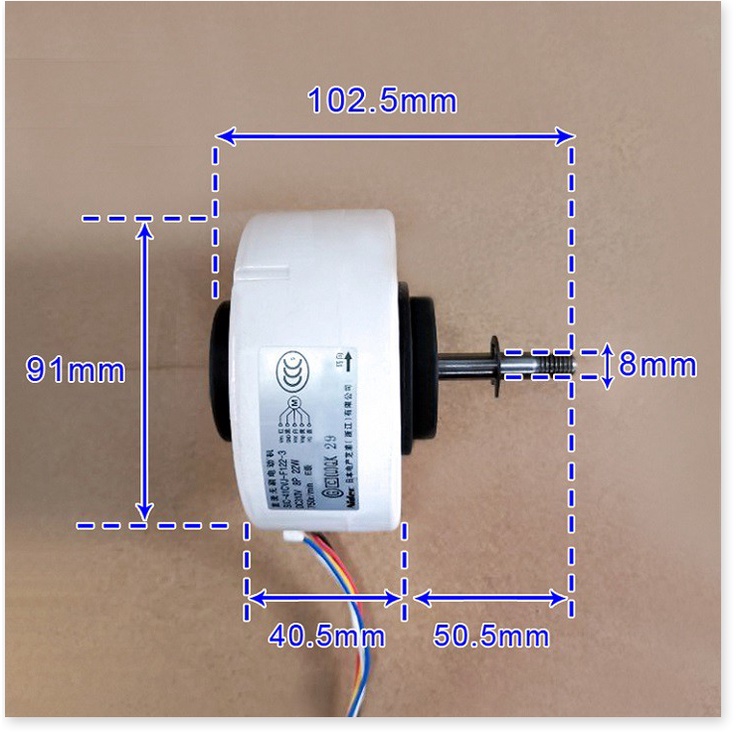 Động cơ từ Brushless phát điện 60w