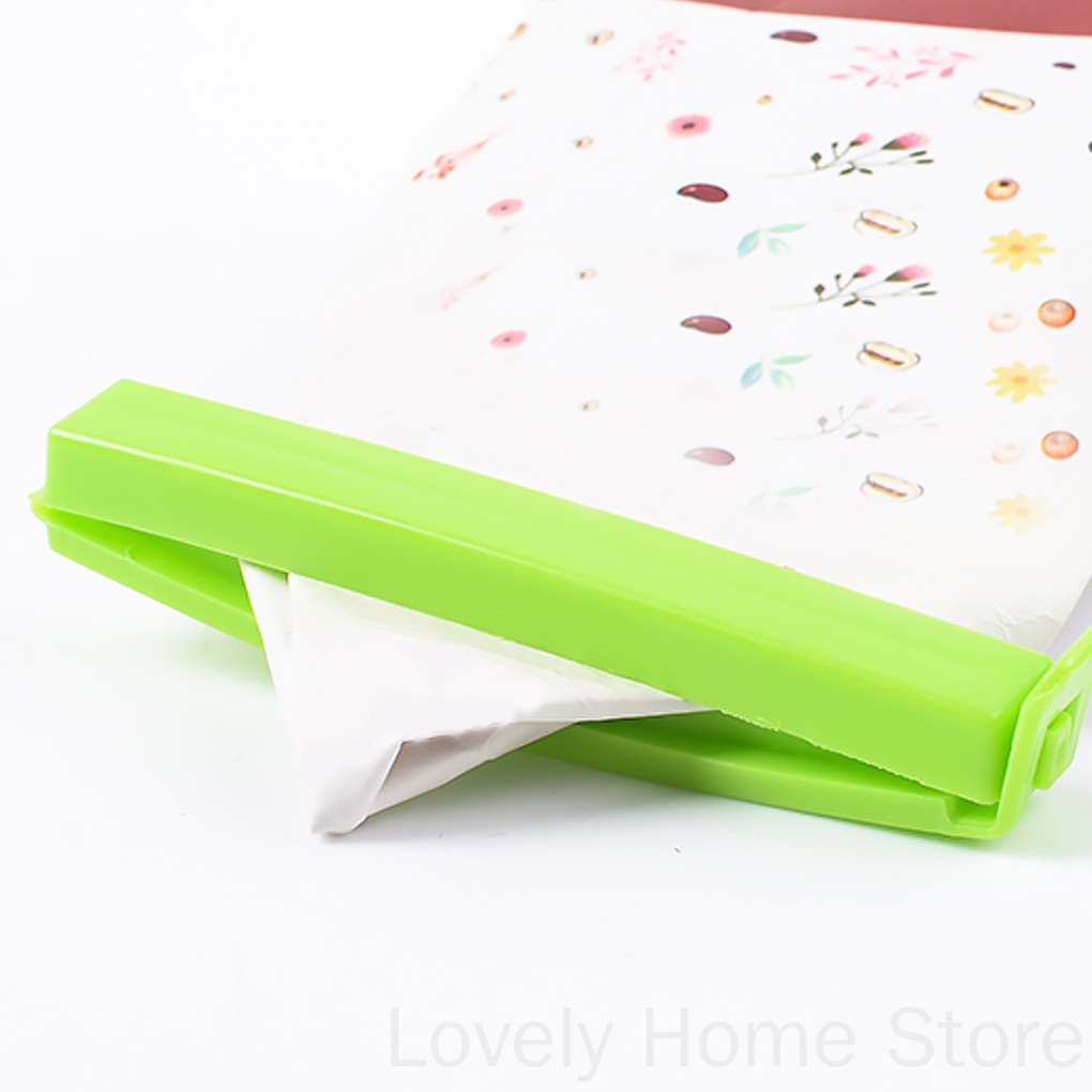 Set 10 Kẹp Túi Trà Bằng Nhựa Nhiều Màu Thiết Kế Tiện Dụng