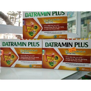 Datramin plus hỗ trợ giảm các biểu hiện của viêm đại tràng