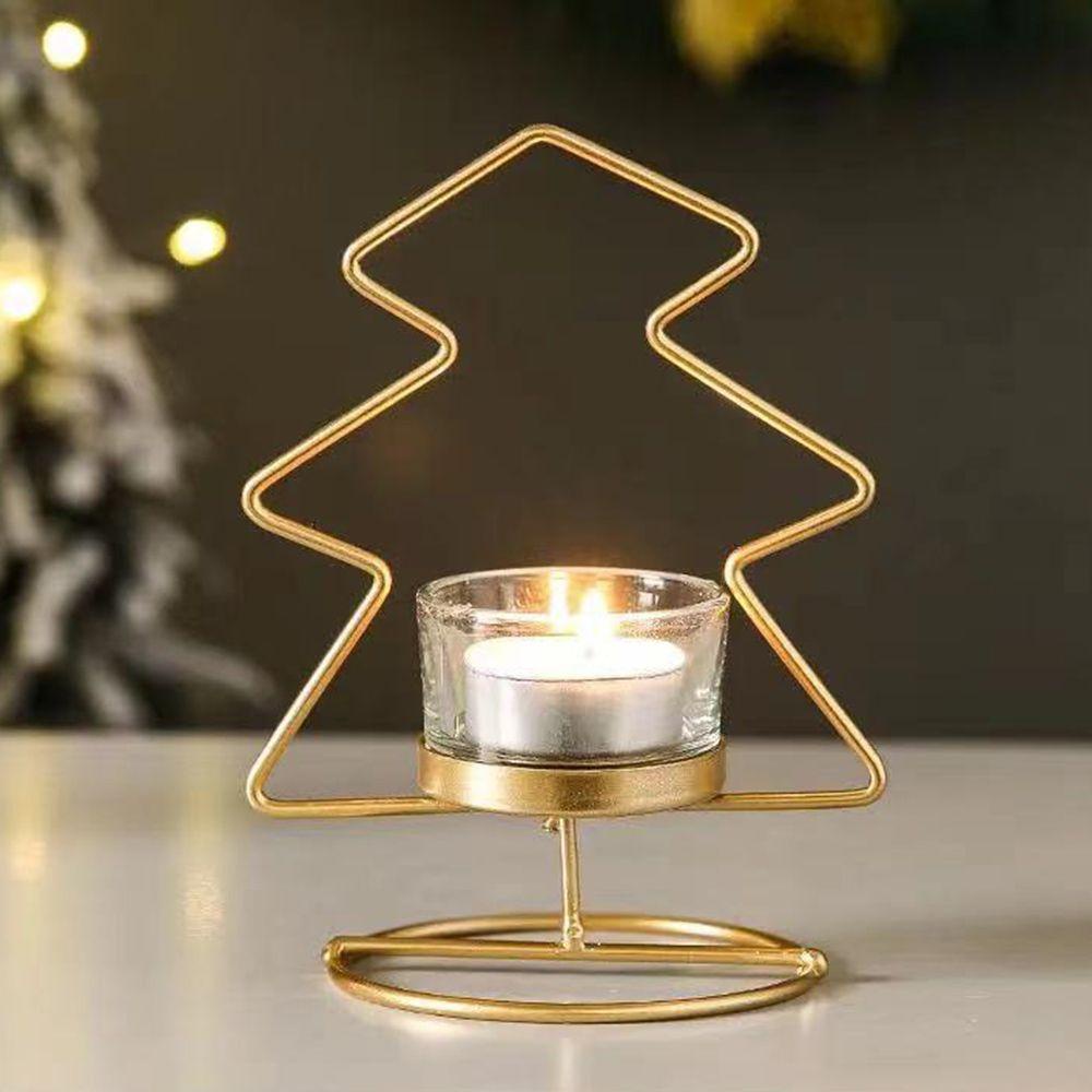 Giá Đỡ Nến KENT1 Lễ Hội Lãng Mạn|Phụ Kiện Kim Loại Trang Trí Nhà Cửa Phong Cách Vintage