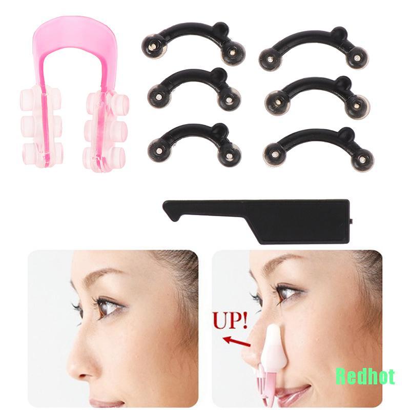 (Hàng Mới Về) Bộ 6 Dụng Cụ Nâng Mũi 3 Kích Cỡ Không Đau