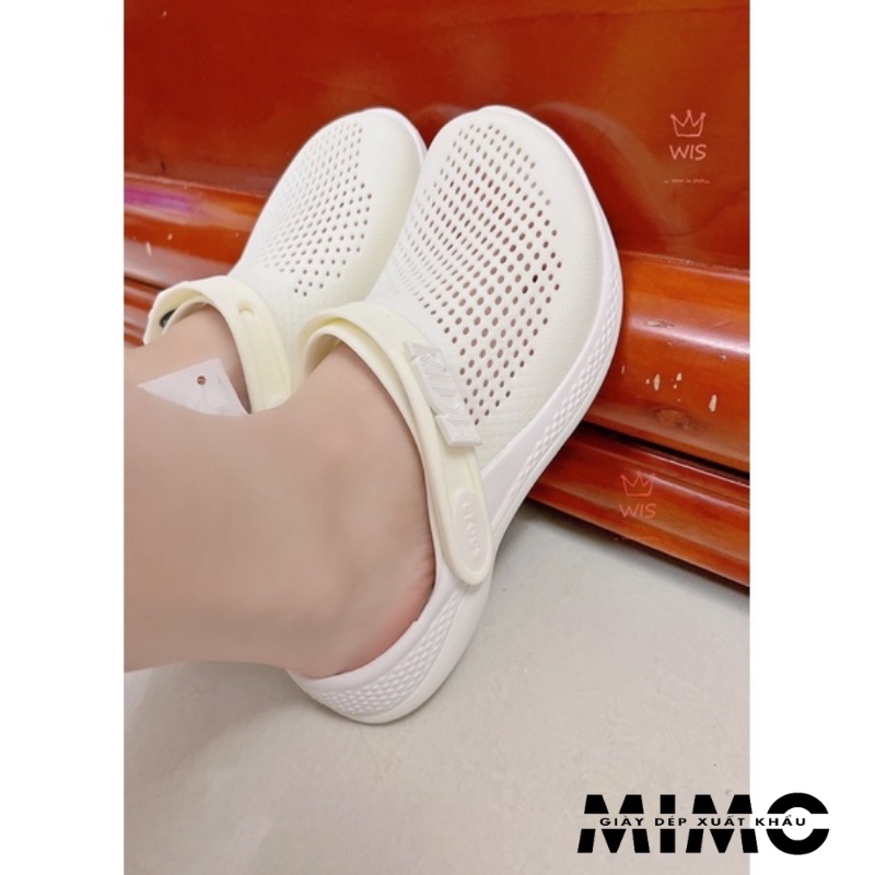 Dép Sục Nam Nữ Literide Gắn Chữ Trắng Full Cực Êm Mềm Nhẹ, Bền Đẹp, Full Box Xịn Xò