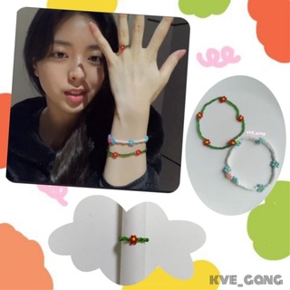 Set vòng tay, nhẫn hạt cườm handmade cheap moment Yuna/유나 ITZY