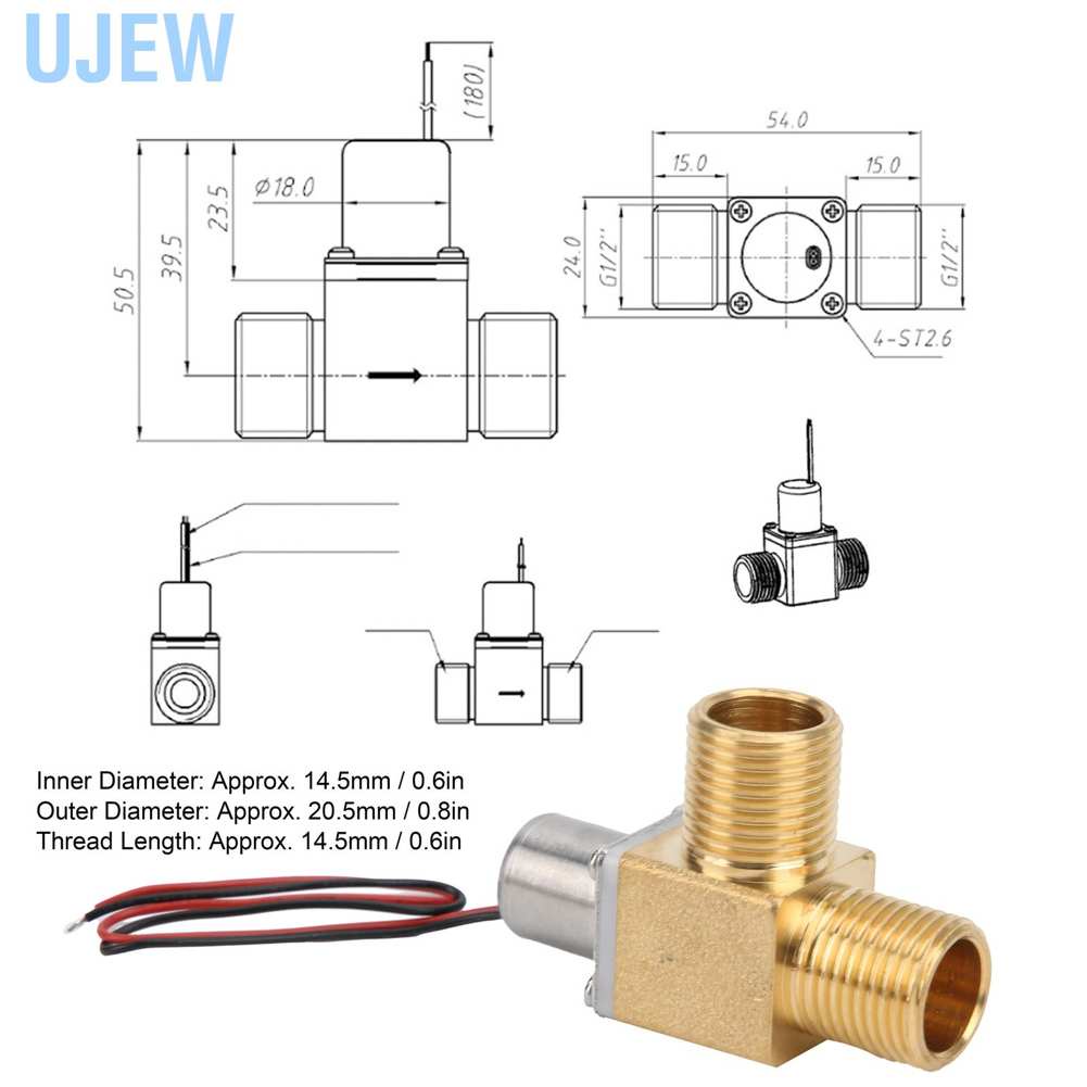 Van Điện Từ Kim Loại Thay Thế G1 / 2 Dc 4.5v