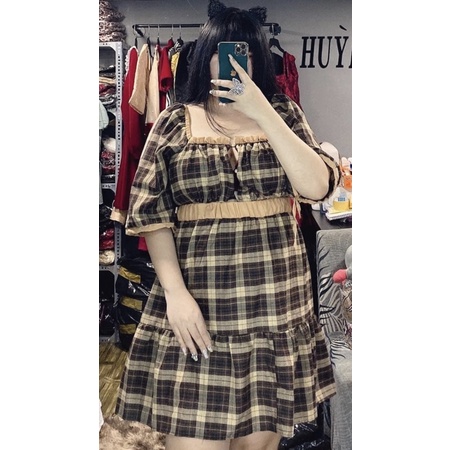 Đầm Bigsize Caro 55-90kg