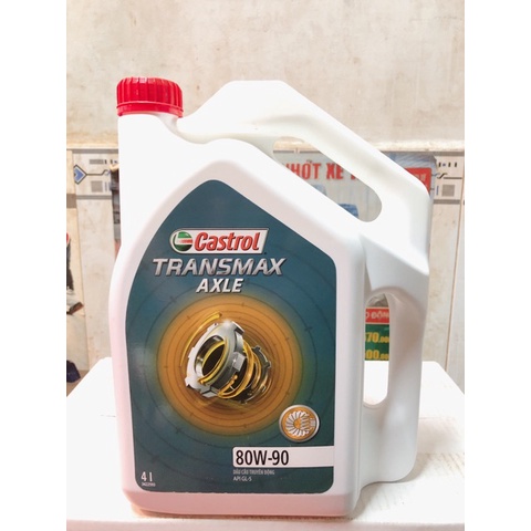Nhớt Cầu cho xe Castrol AXLE Gl-5 80W90 / 85W140 dung tích 4L
