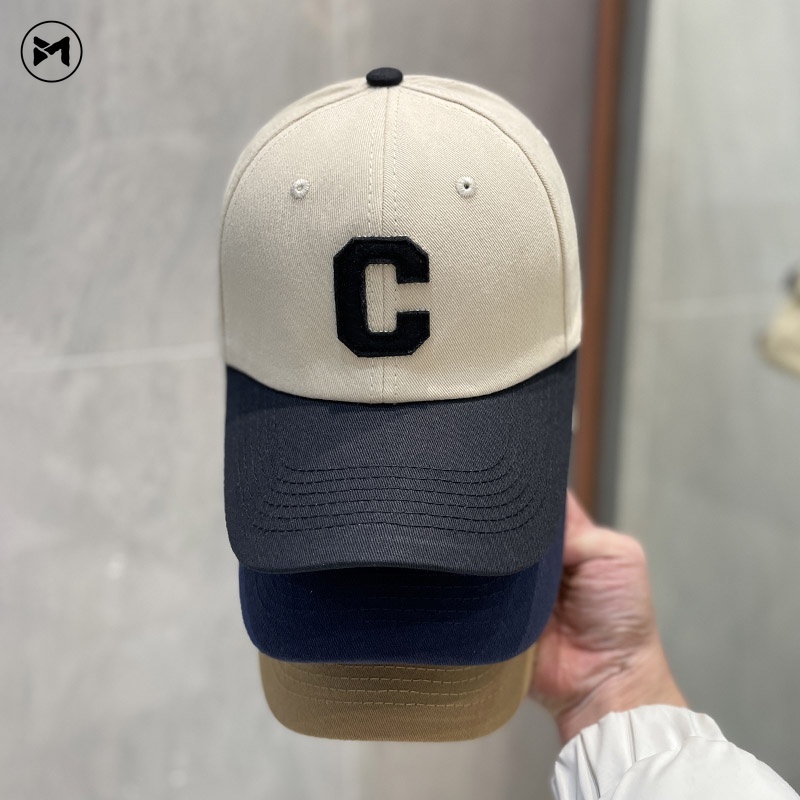 Mũ Lưỡi Trai In Chữ C Nhiều Màu Sắc Phong Cách Đường Phố Hàn Quốc Thời Trang Xuân Thu Dành Cho Trẻ Em