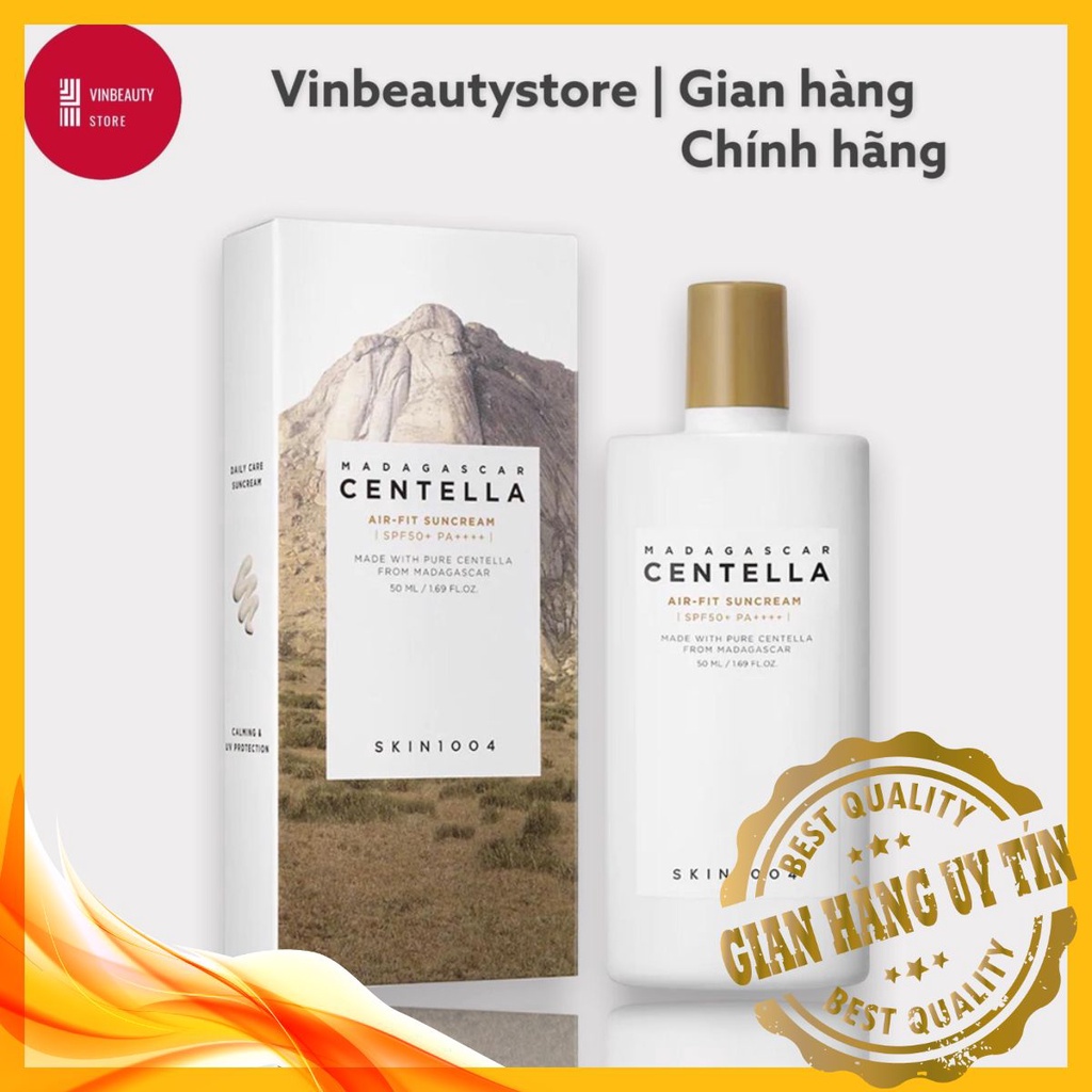 🌟(Chính Hãng) Kem chống nắng Skin1004 Madagascar Centella Air-fit Suncream SPF50+