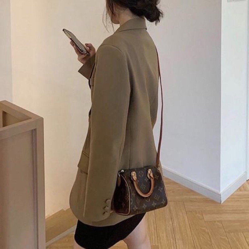 {Có Sẵn} Áo Vest-Blazer mẫu mới viền ngực 2 màu kèm hình thật