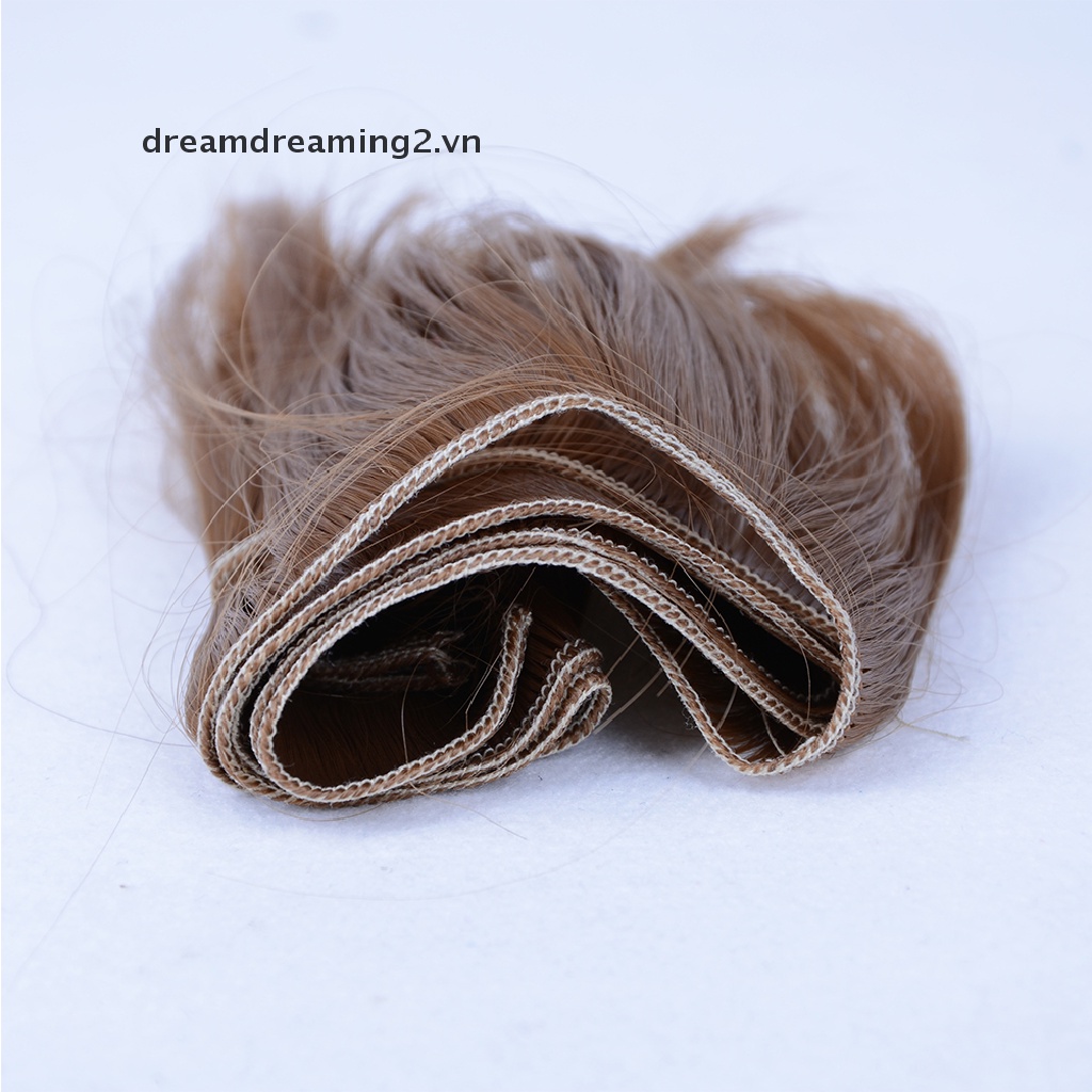 Tóc Giả Chịu Nhiệt Cao 10cmx100cm Cho Búp Bê 1 / 3 1 / 4
