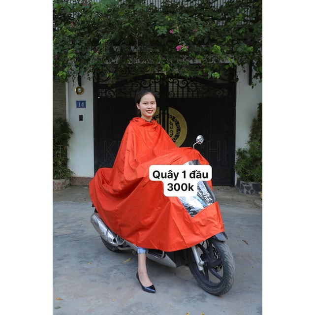 Áo mưa quây 1 đầu siêu rộng, siêu bền Khánh Chi