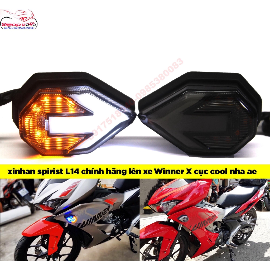 Cặp Đèn Xinhan Led Chạy AUDI Mũi Tên Gắn Vario,WINNER X 2019 và nhiều loại xe