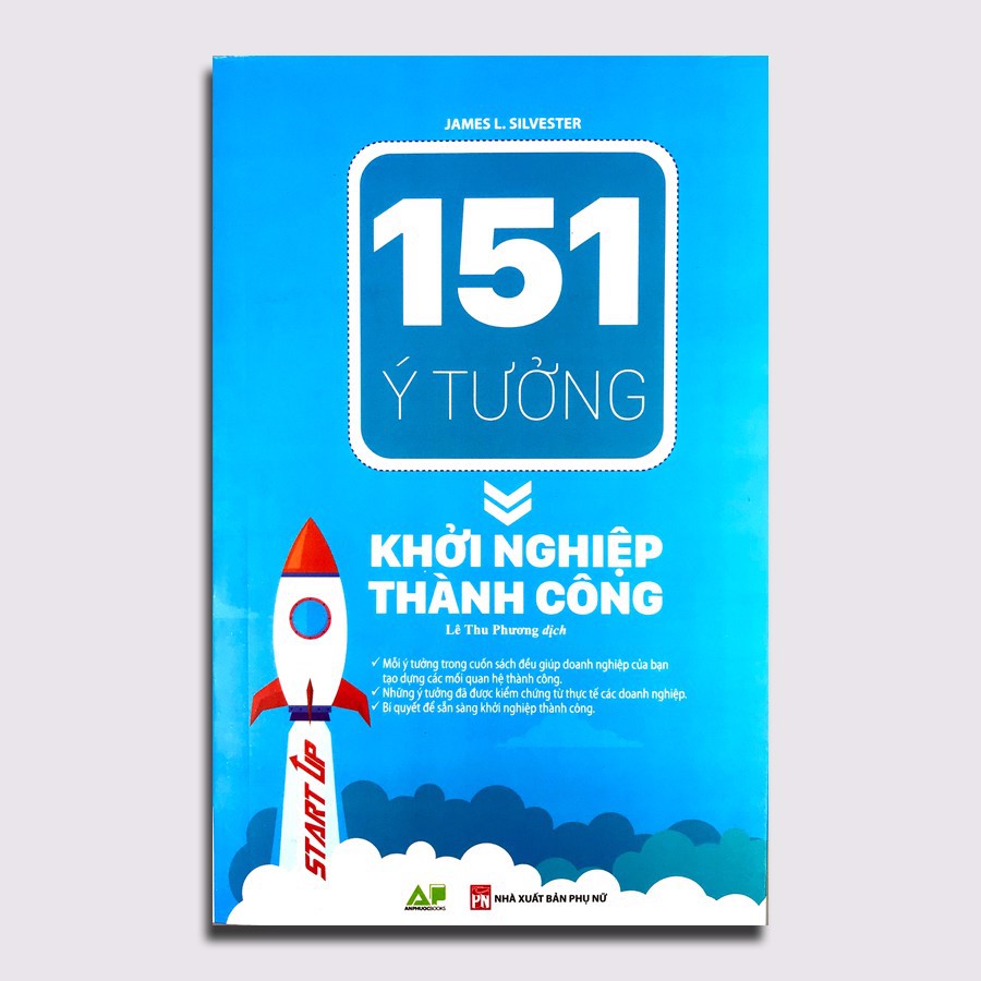 Sách 151 Ý Tưởng Chinh Phục Khởi Nghiệp Thành Công