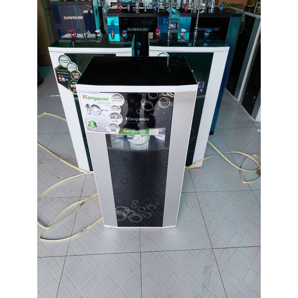 Máy lọc nước Kangaroo KG10G5VTU R.O Hydrogen 10 lõi- Điện máy Sunmy - Bảo hành chính hãng