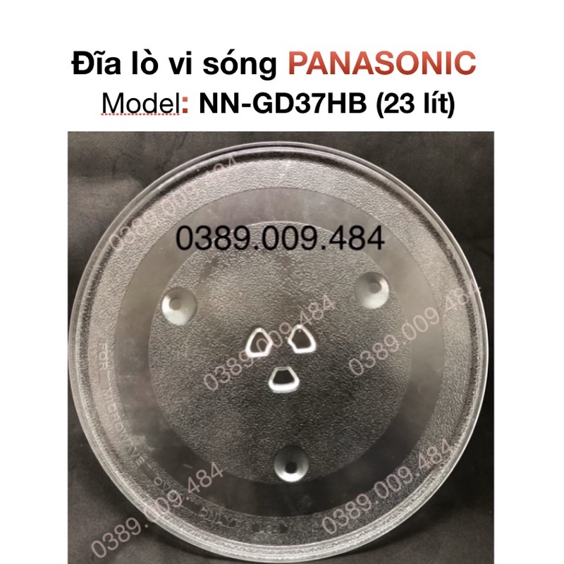 Đĩa lò vi sóng Panasonic NN-GD37HB (23 lít)