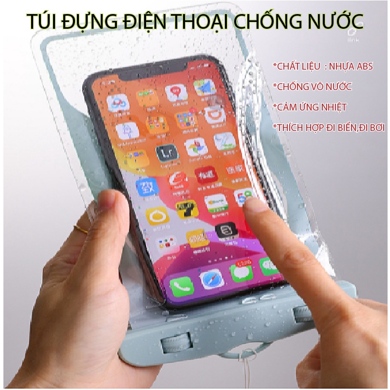 Túi Đựng Điện Thoai,Túi Chống Nước Điện Thoại In Hình Thú