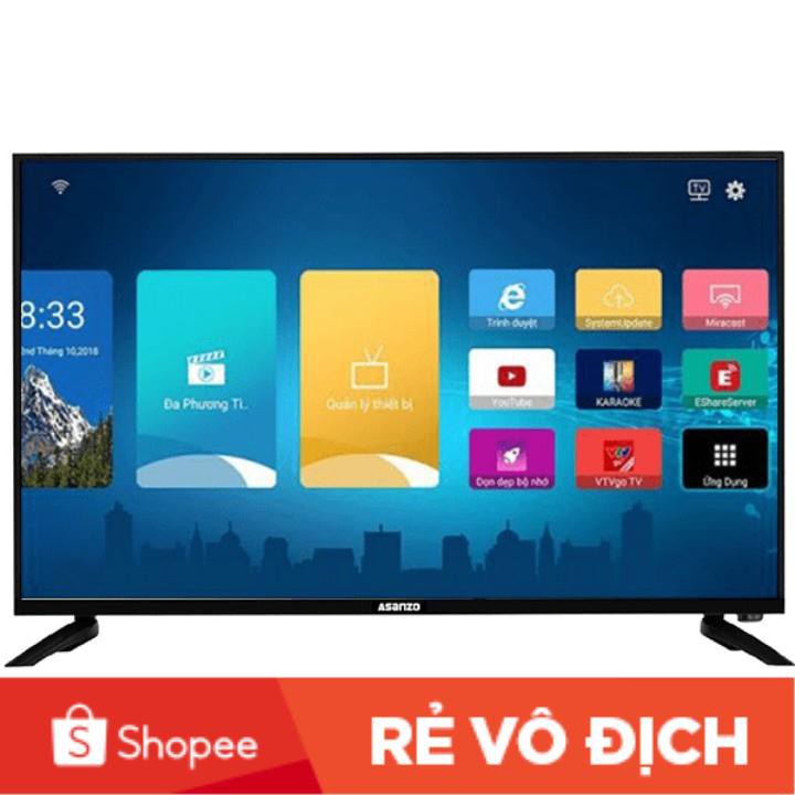 Smart Voice Tivi Asanzo 43 inch Full HD - 43S53 Android 8.0, Có Magic Remote, Tích hợp Wifi